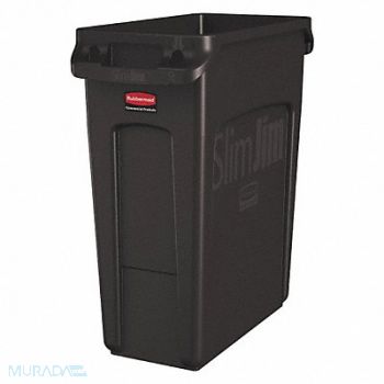 RUBBERMAID COMMERCIAL PRODUCTS J6250 Utility Container 16 gal Plastic Brown, 49AJ49