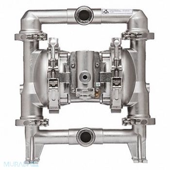 ARO DblDiaphPmp Tri-Clamp PTFE/SStl 1 54gpm, 49AV32