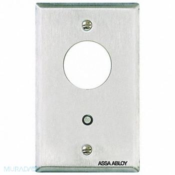 SECURITRON Mortise Keyswitch Door Switch Metal, 49AV60