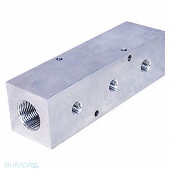 PNEUMADYNE INC Manifold Aluminum 3Outlets 7.5 L, 49AV64