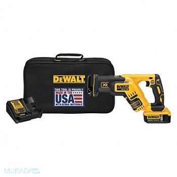 DEWALT Cordless Recip Saw Kit 2900 SPM 20VDC, 49AX90