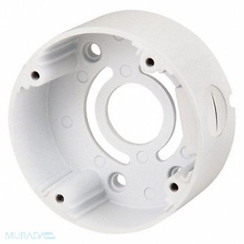 SPECO TECHNOLOGIES Bullet Camera Junction Box White, 49AY97