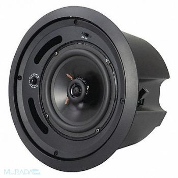 SPECO TECHNOLOGIES In-Ceiling Speaker 5.5 lb Black 88dB, 49AZ99