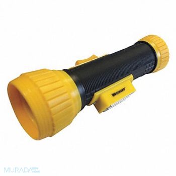 GRAINGER APPROVED Handheld Flashlight Plastic Black 37lm, 49C128