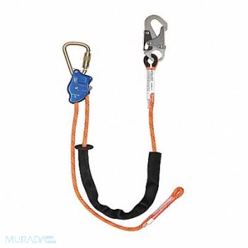 FALLTECH Adjustable Positioning Lanyard Snap Hook, 49CD39