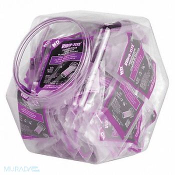 VIBRA-TITE LStrength Threadlocker 0.06 fl oz PK100, 49CE73