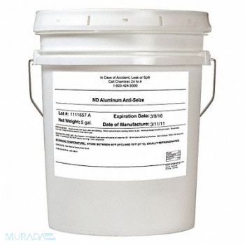 VIBRA-TITE Gen Purp Anti-Seize 5 gal Pail, 49CF15