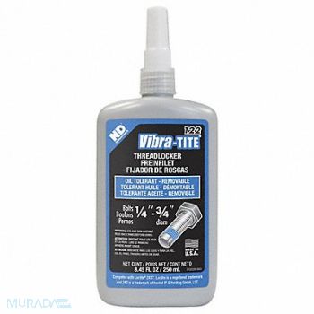 VIBRA-TITE Medium-Strength Threadlocker 8.453 fl oz, 49CF38