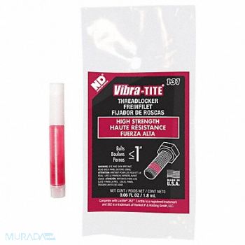 VIBRA-TITE High-Strength Threadlocker 0.0608 fl oz, 49CF45