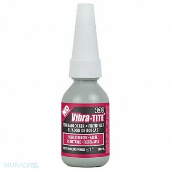 VIBRA-TITE High-Strength Threadlocker 0.3381 fl oz, 49CF47