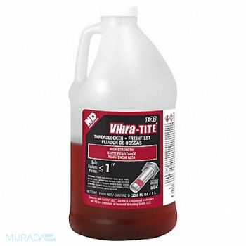 VIBRA-TITE High-Strength Threadlocker 33.814 fl oz, 49CF50