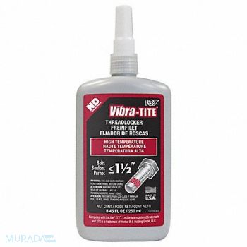 VIBRA-TITE High-Strength Threadlocker 8.4535 fl oz, 49CF57