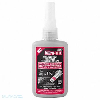 VIBRA-TITE High-Strength Threadlocker 1.6907 fl oz, 49CF68