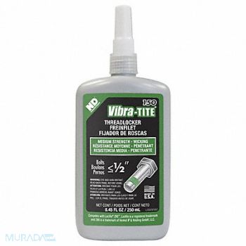 VIBRA-TITE Medium-Strength Threadlocker 8.453 fl oz, 49CF71