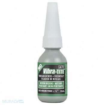 VIBRA-TITE Medium-Strength Threadlocker 0.338 fl oz, 49CF72