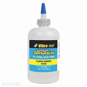 VIBRA-TITE Instant Adhesive 1 lb Bottle, 49CF97