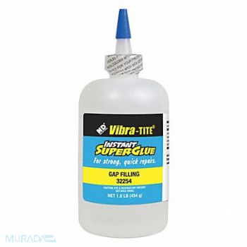 VIBRA-TITE Instant Adhesive 1 lb Bottle, 49CG15