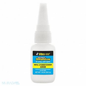 VIBRA-TITE Instant Adhesive 1 fl oz Bottle, 49CG18