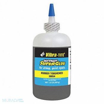 VIBRA-TITE Instant Adhesive 1 lb Bottle, 49CH07