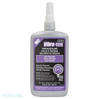 VIBRA-TITE Pipe Thread Sealant 8.4535 fl oz Purple, 49CH16