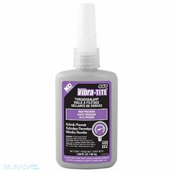 VIBRA-TITE Pipe Thread Sealant 1.6907 fl oz Purple, 49CH17