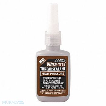 VIBRA-TITE Thread Sealant Brown Bottle 10mL, 49CH19