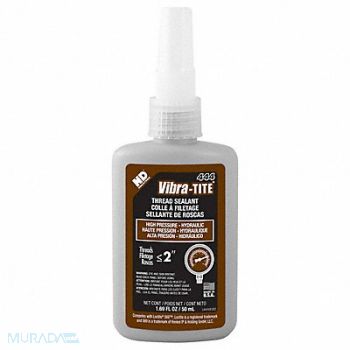 VIBRA-TITE Thread Sealant Brown Bottle 50mL, 49CH21