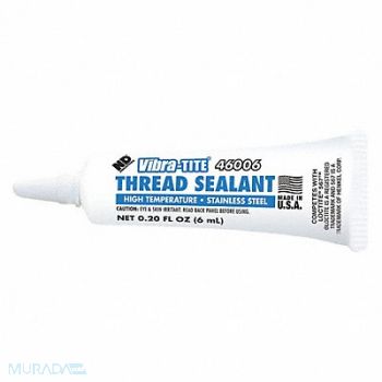 VIBRA-TITE Thread Sealant White Tube 6mL, 49CH27