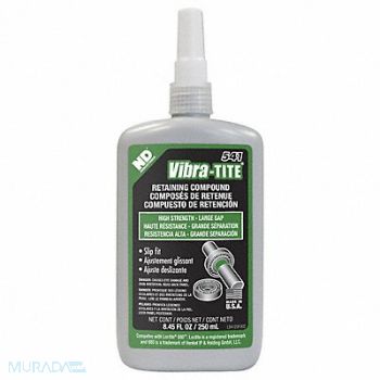 VIBRA-TITE Retaining Compound 8.4535 fl oz Green, 49CH37