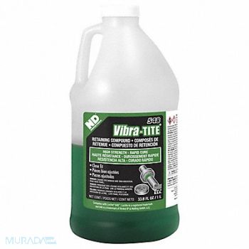 VIBRA-TITE Liquid 33.81oz Retaining Compound 0.007, 49CH46