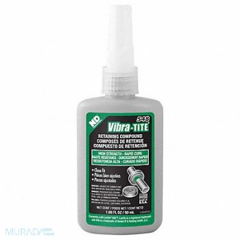 VIBRA-TITE Retaining Compound 1.6907 fl oz Green, 49CH48