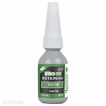 VIBRA-TITE Retaining Compound 0.3381 fl oz Green, 49CH57