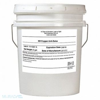 VIBRA-TITE Gen Purp Anti-Seize 5 gal Pail, 49CJ01