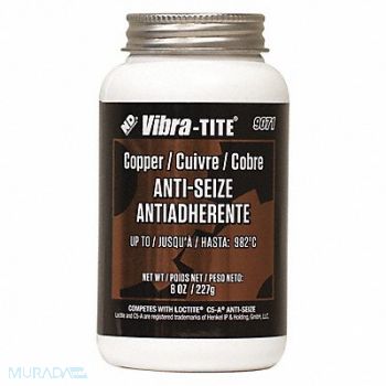 VIBRA-TITE Gen Purp Anti-Seize 8 oz Can, 49CJ03