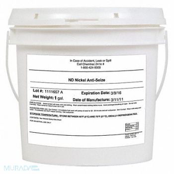 VIBRA-TITE Gen Purp Anti-Seize 1 gal Jug, 49CJ09