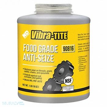 VIBRA-TITE Food Grade Anti-Seize 16 oz Can, 49CJ14