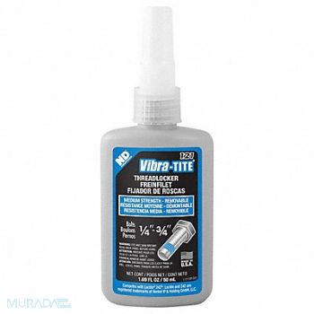 VIBRA-TITE Medium-Strength Threadlocker 1.690 fl oz, 49CJ63