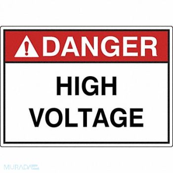 GRAINGER APPROVED Label 3 1/2 inx5 in Polyester PK5, 49CK38