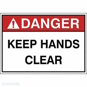 GRAINGER APPROVED Label 3 1/2 inx5 in Polyester PK5, 49CK48