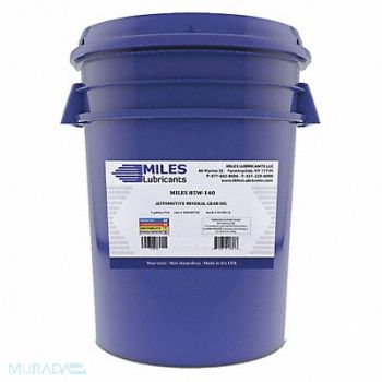 MILES LUBRICANTS Gear Oil Yellow Pail 35 lb., 49CL48