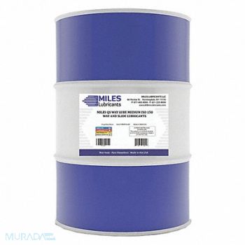 MILES LUBRICANTS Way Oil Amber Petroleum 55 gal., 49CL51