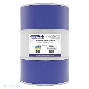 MILES LUBRICANTS Way Oil Amber Petroleum 55 gal., 49CL55
