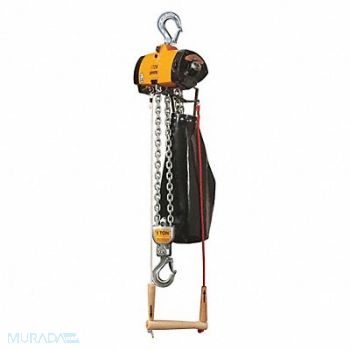 HARRINGTON Air Chain Hoist Pull Cord 10 000 lb 20ft, 49CZ21