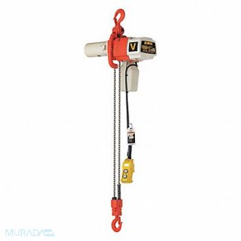 HARRINGTON Electric Chain Hoist 1000 lb 20 ft Lift, 49CZ57