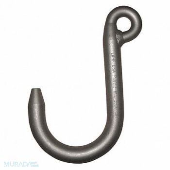 PEERLESS Foundry Hook 1/2 in 5500 lb Weld On, 49DA05