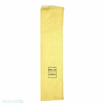 MCR SAFETY Cut Resistant Sleeve 15 L Yellow, 49DA46