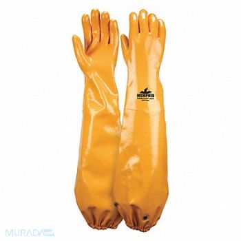 MCR SAFETY J5036 Gloves Nitrile XL 25 XL Cotton PR, 49DC37