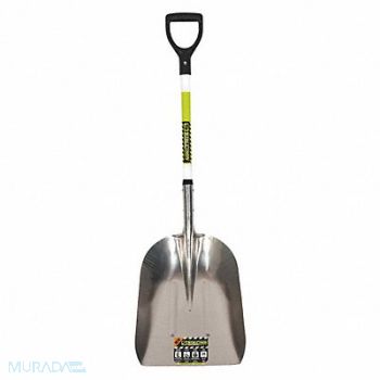 SEYMOUR MIDWEST STRUCTRON Scoop Shovel Aluminum Blade D-Grip 12 ga, 49DG96