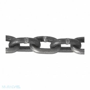 CAMPBELL Chain 20ft 1/4in Proof Coil Self Colored, 49DM21