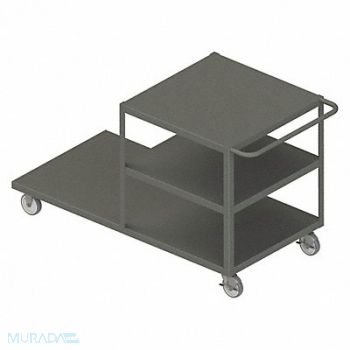 GRAINGER APPROVED Platform Truck 1200lb 48in x 24in 36in H, 49DM82